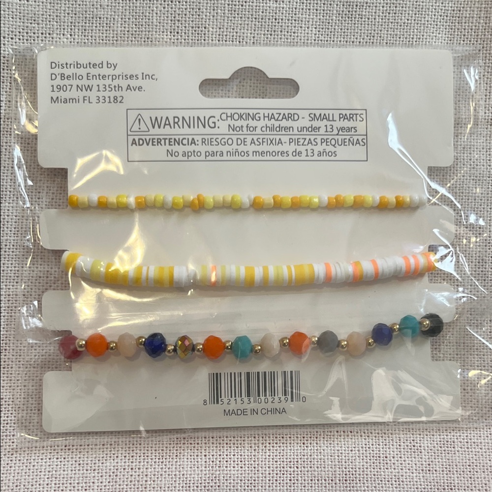 Beaded Bracelet Set - Multicolor - Picture 2 of 2